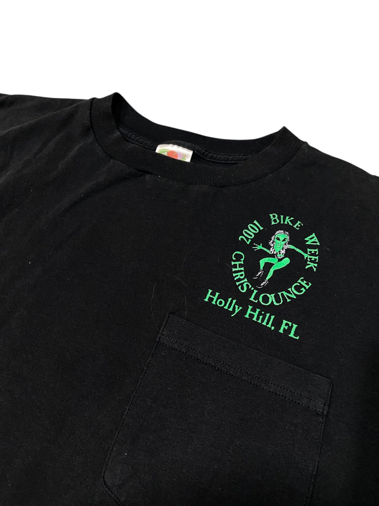 VTG Chris' Lounge Bike Week 2001 Holly Hill, FL Tee Sz XL