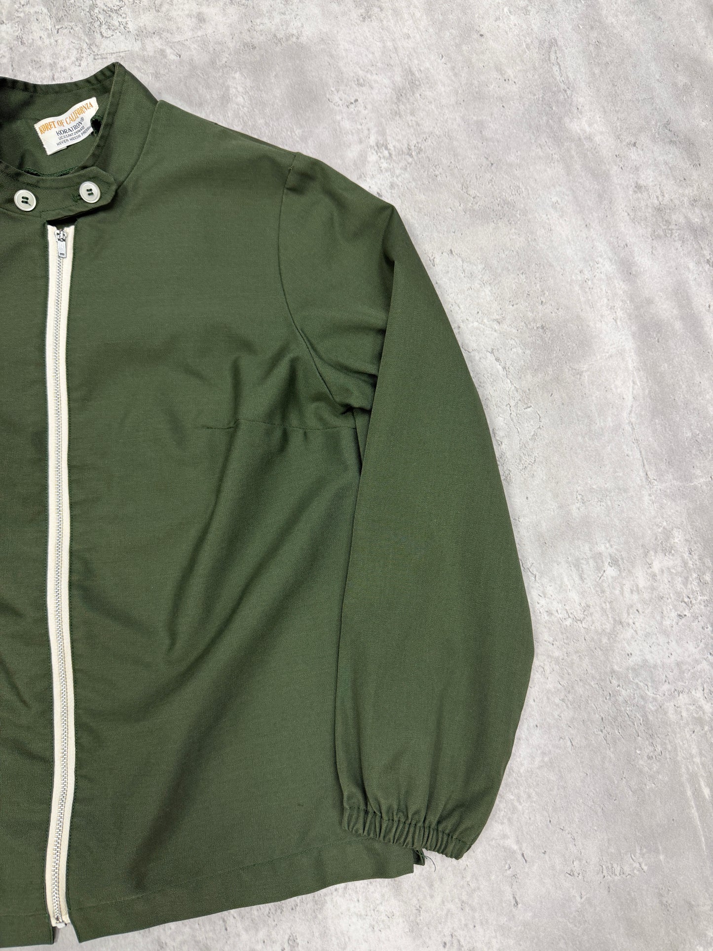 VTG 70s Koret of California Militia Cropped Jacket Sz Med