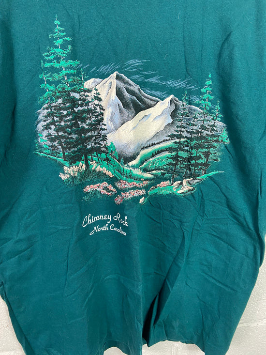 VTG Chimney Rock North Carolina Nature Tee Sz XL