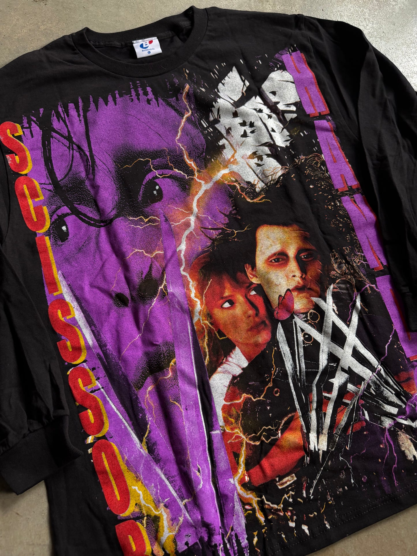 Backstock Co. Scissor Hands L/S Tee