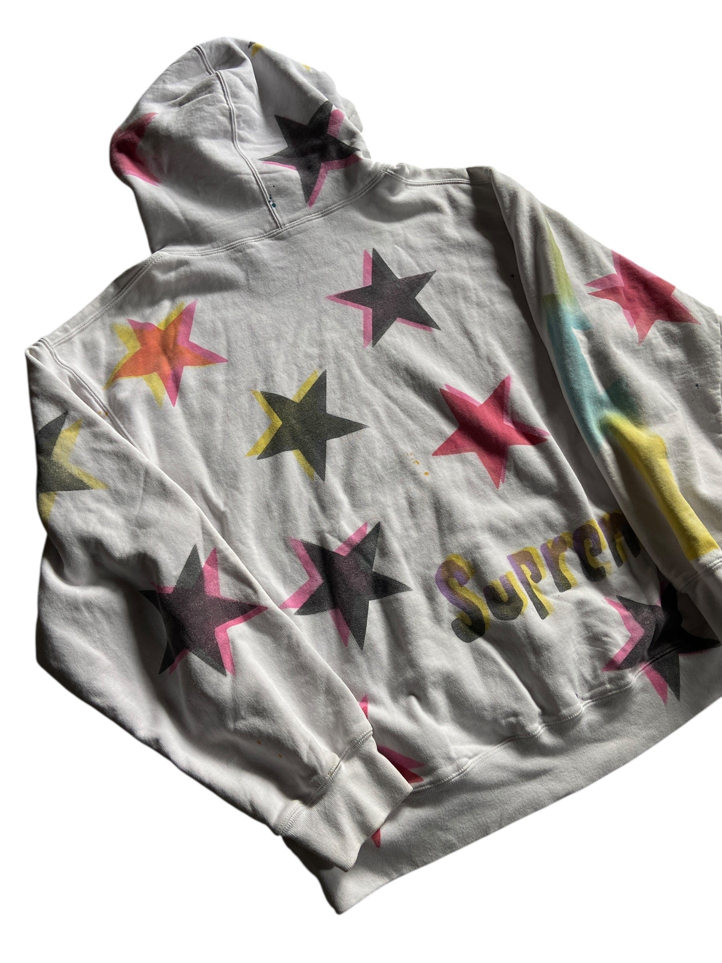 Preowned Supreme SS21 Gonz Stars Hoodie Sz XL
