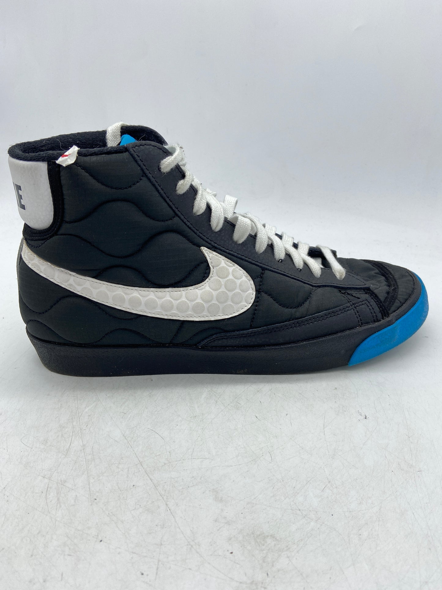 Preowned Nike BY You Black Parachute Blazers Sz 9M/10.5W