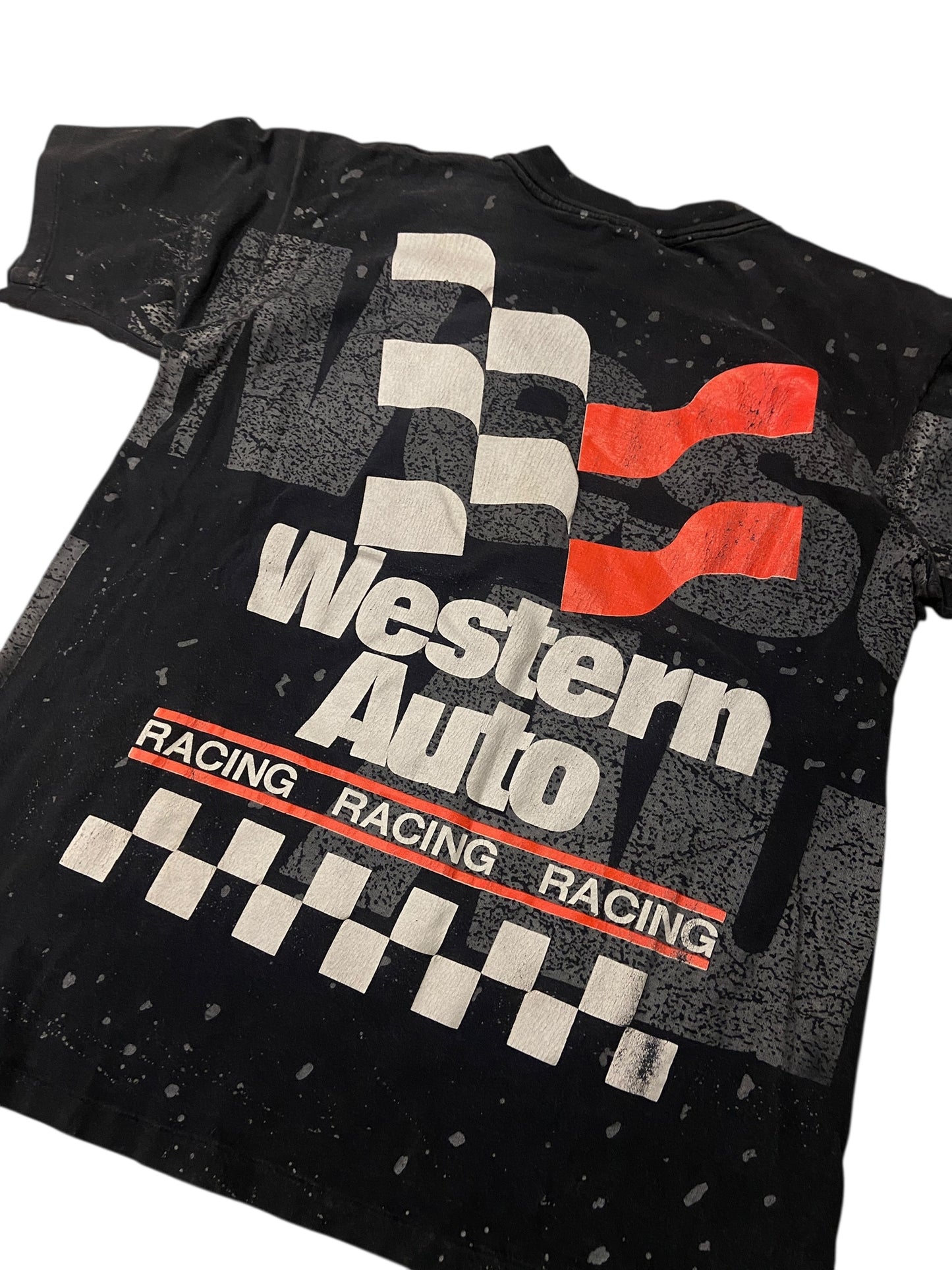 VTG Nascar Darrell Waltrip Western Auto Tee Sz L