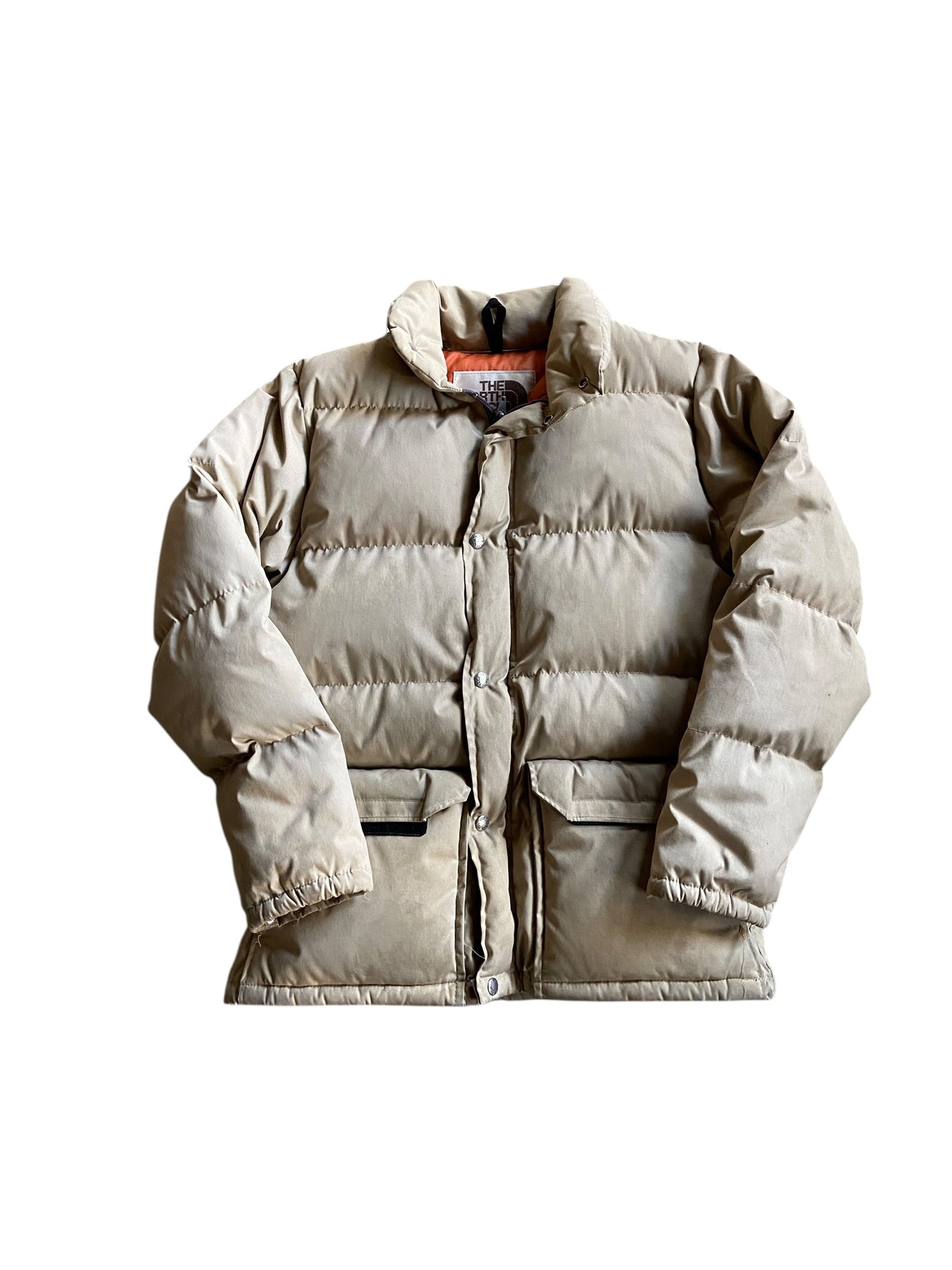 VTG The North Face Brown Label Puffer Jacket Sz XS