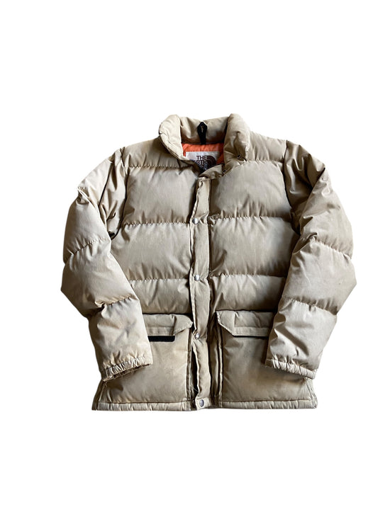 VTG The North Face Brown Label Puffer Jacket Sz XS