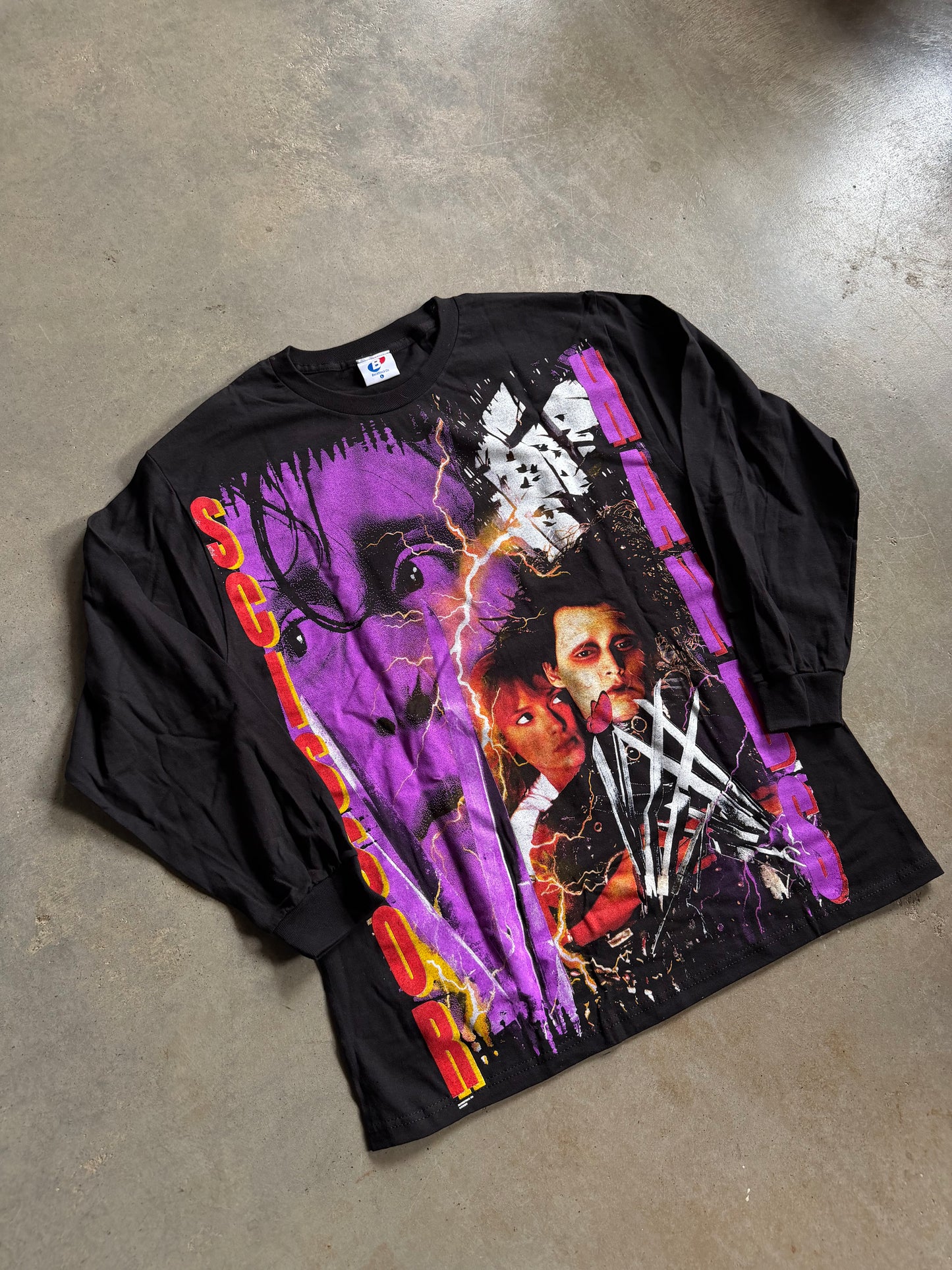 Backstock Co. Scissor Hands L/S Tee