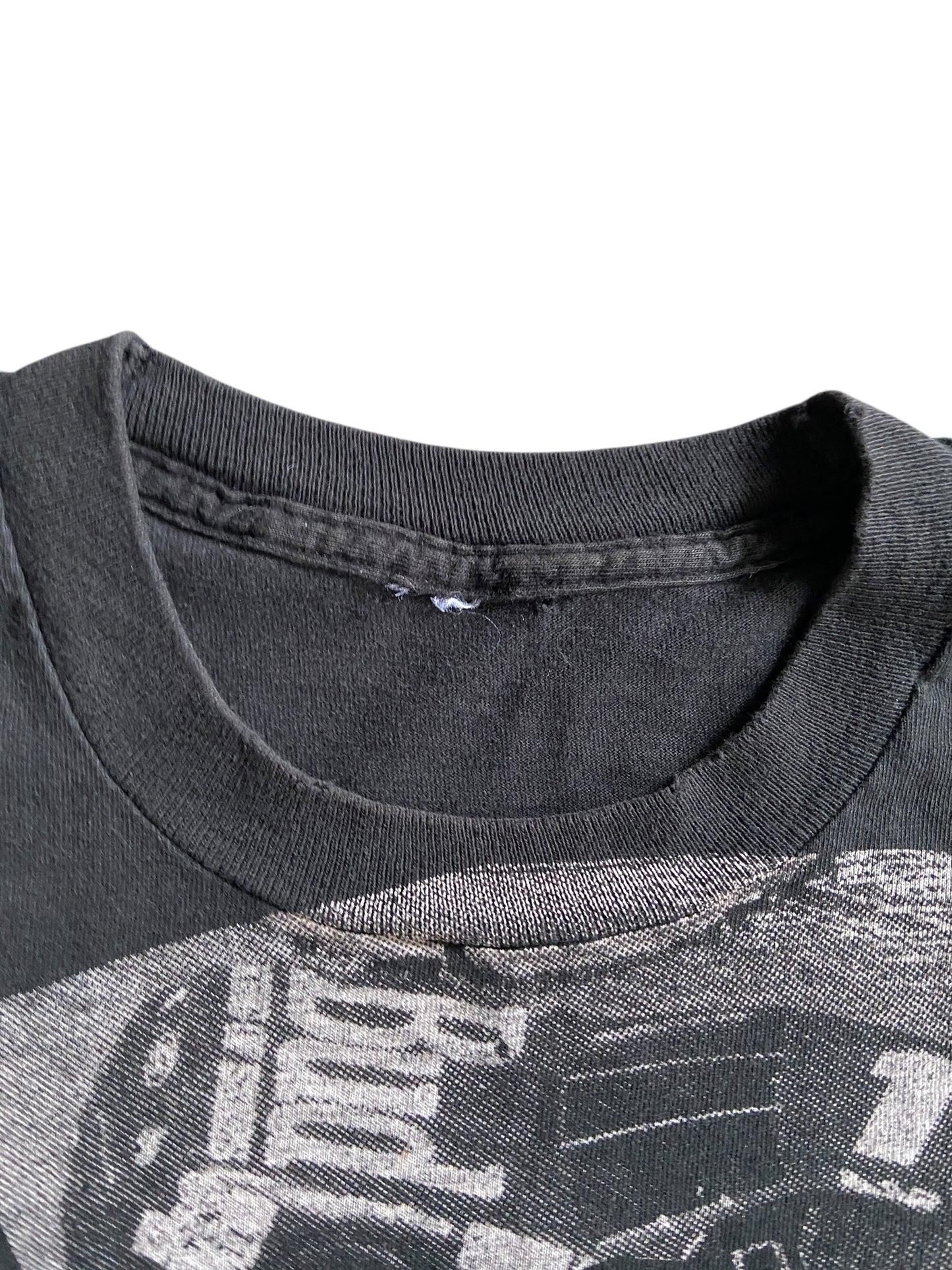 VTG Budweiser Bill Elliot All Over Print Tee Sz XL