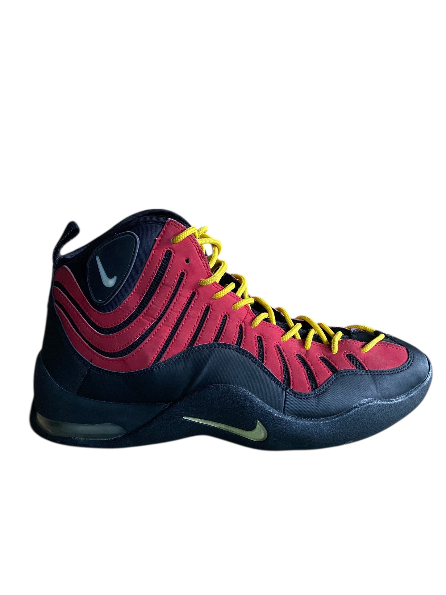 Preowned 2014 Nike Air Bakin Heat 316383-001 Tim Hardaway Sz 13M/14.5W