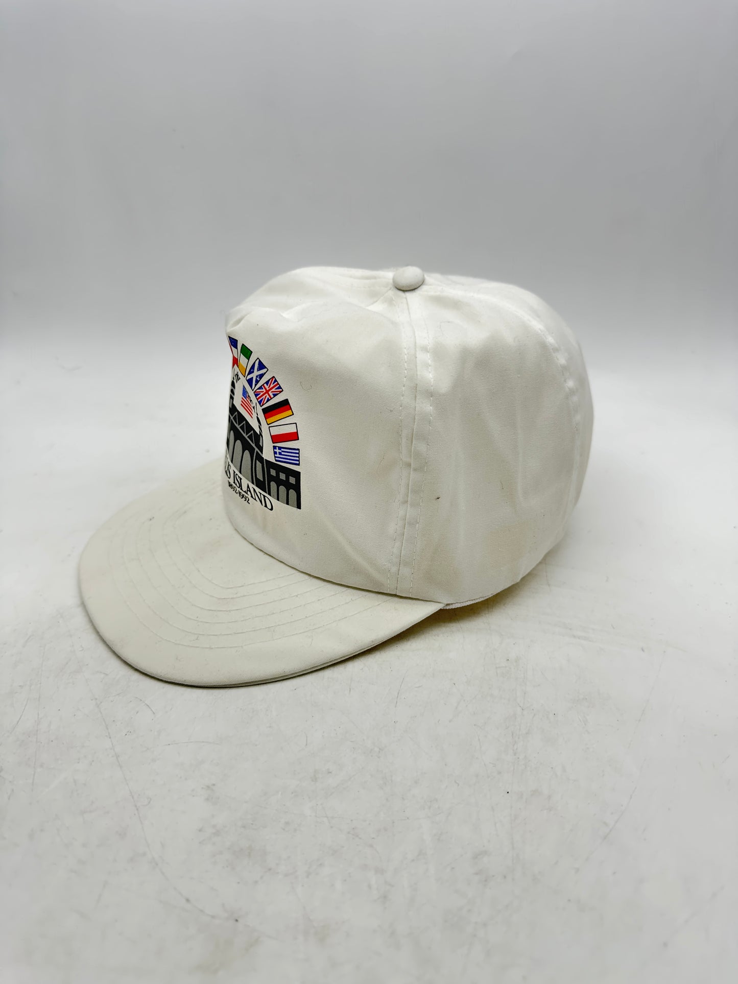 VTG 1992  Ellis Island Graphic Snapback