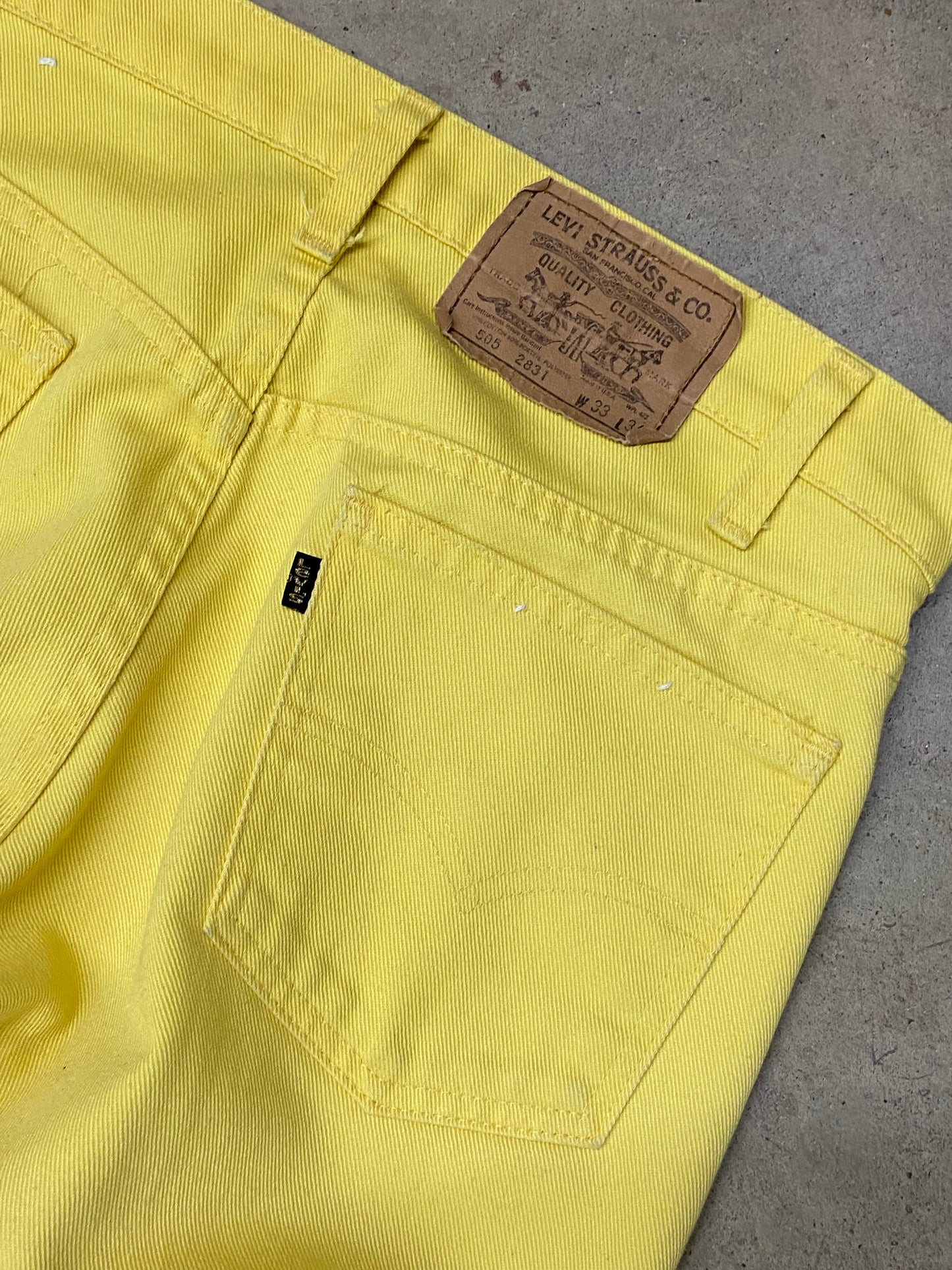 VTG Banana Levis 32x34