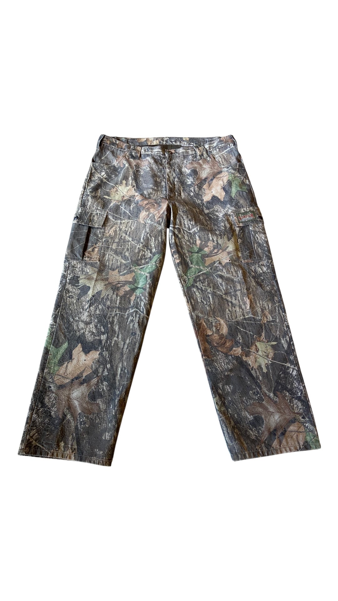 Scentlok Camo Active Camo Cargo Pants Sz 42x32