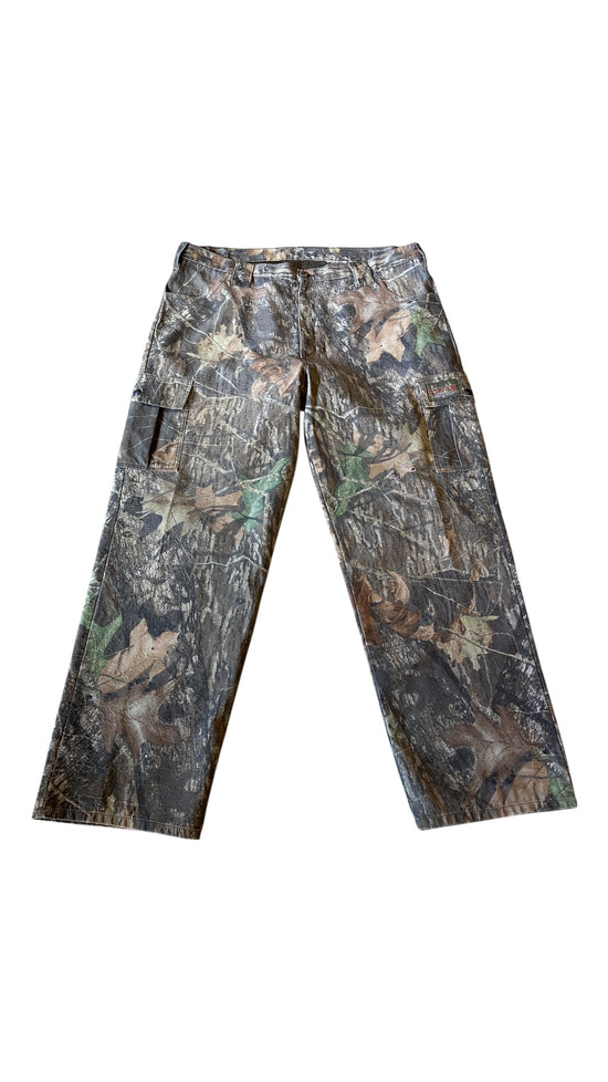 Scentlok Camo Active Camo Cargo Pants Sz 42x32
