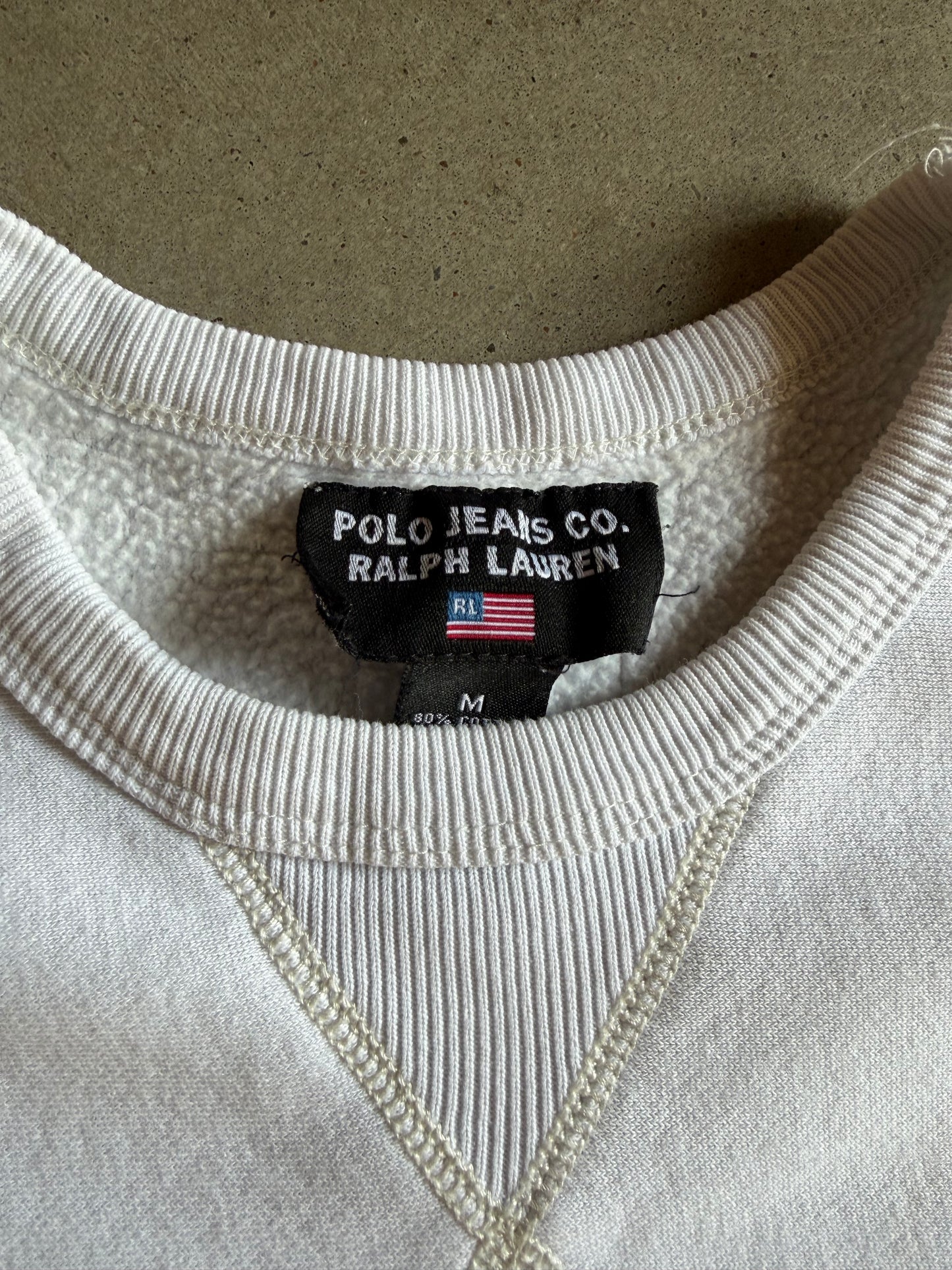 VTG Polo Jeans Co Ralph Lauren Sweatshirt Sz M