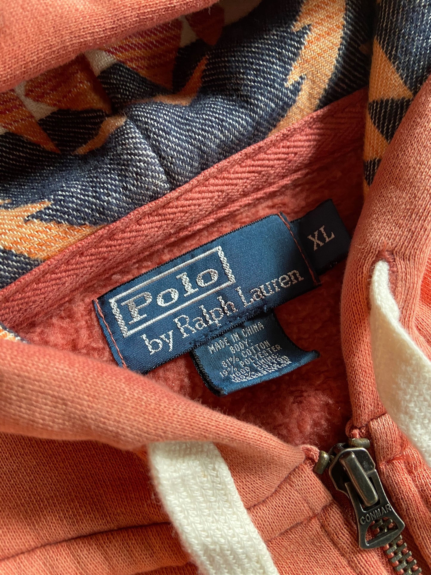 VTG Polo Southwestern Patina Jacket Sz XL