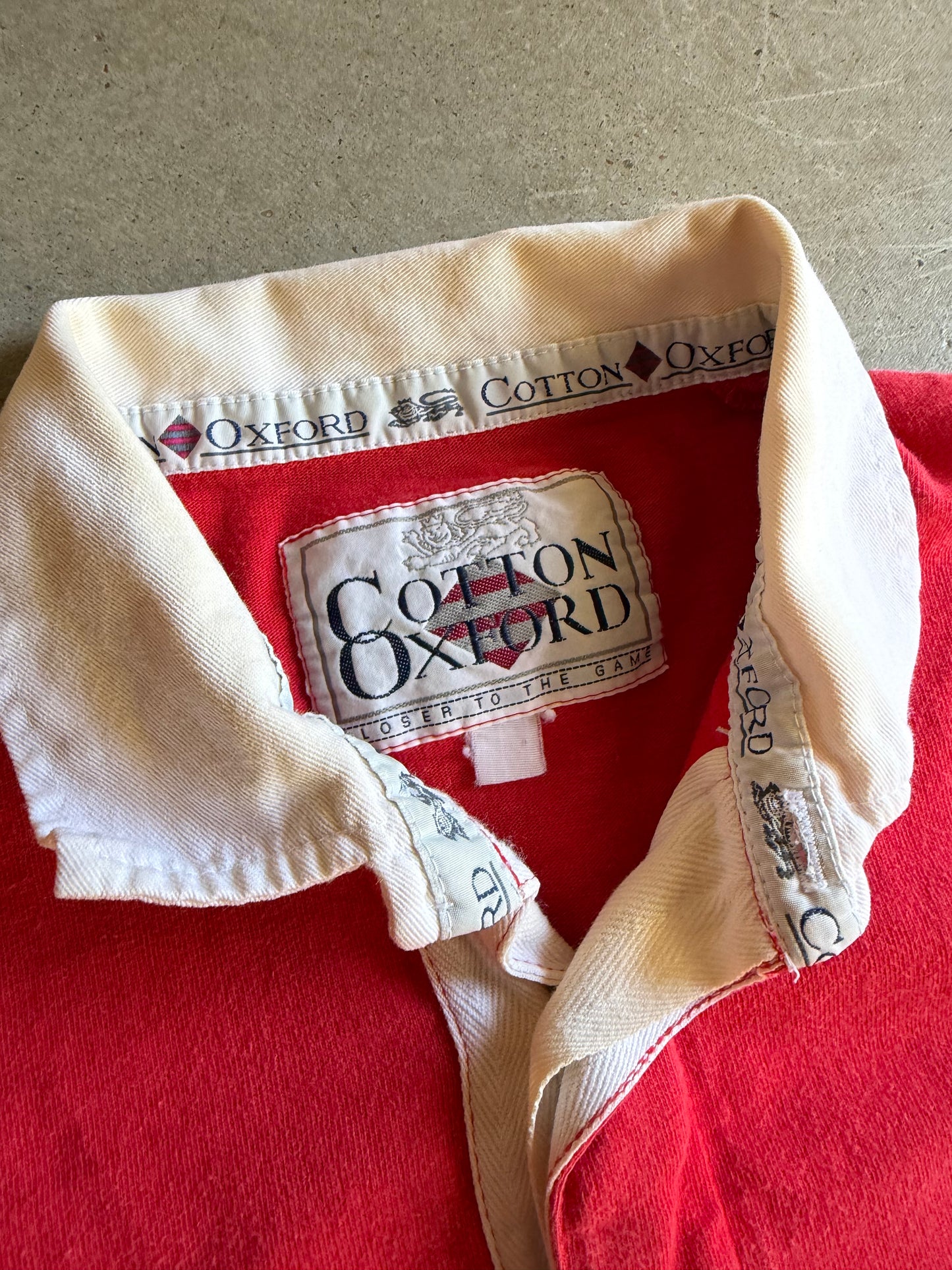 VTG British Lions L/S Rugby Shirt Sz XXL