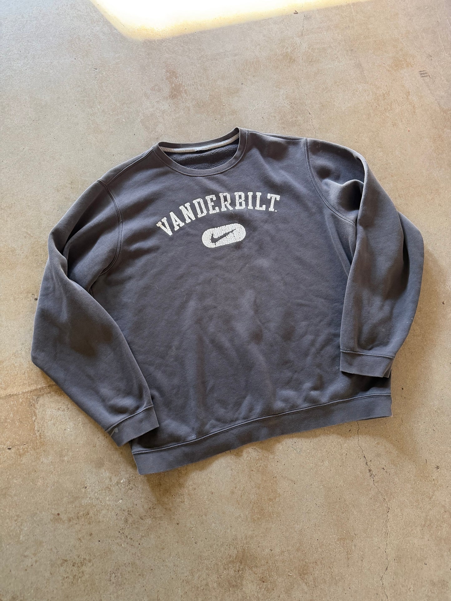 VTG Vanderbilt Commodores Nike Sweatshirt Sz XL/2XL