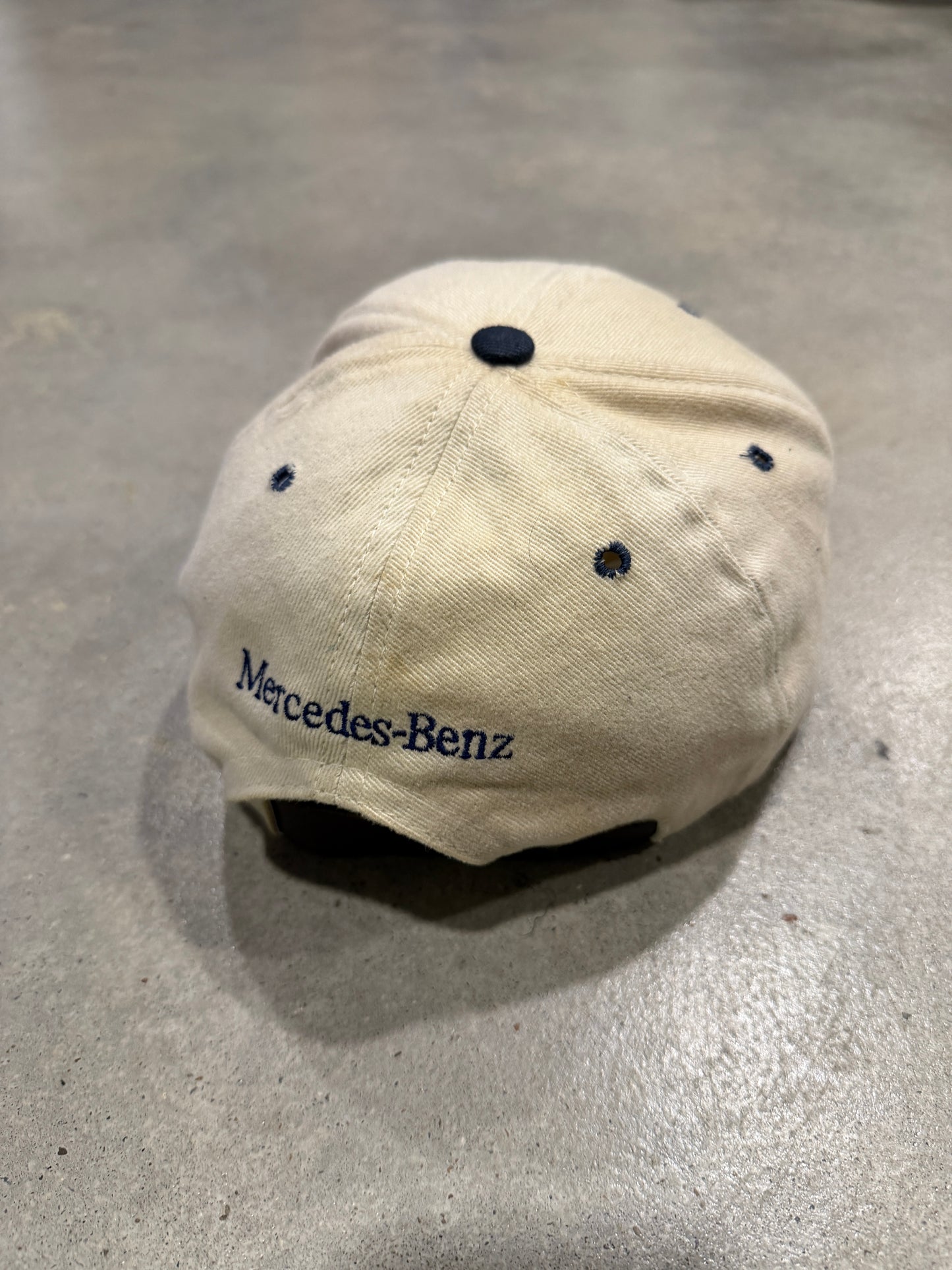 VTG Mercedes Benz Promotional Leather Strapback Hat