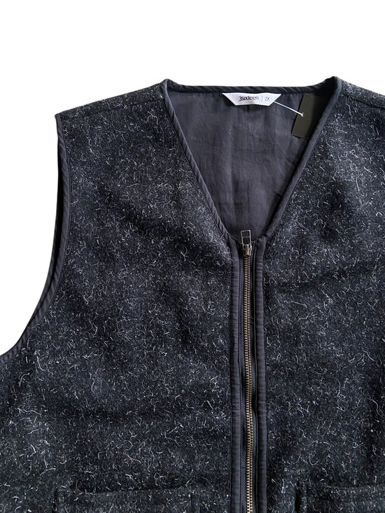 3Sixteen Black Wool Vest Sz XL