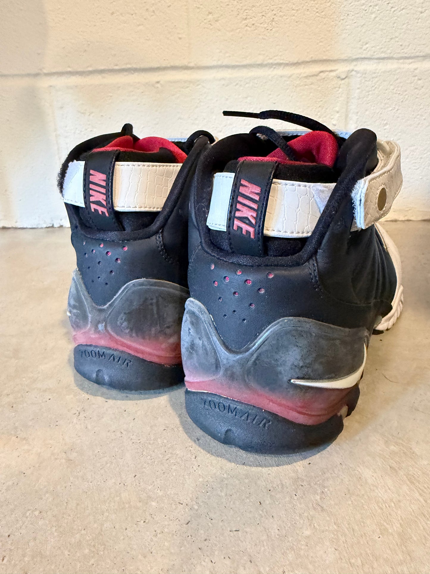 Preowned Nike Turf 2005 Zoom Air Vick 3 Shoes 311845-011 Sz 11.5M/13W