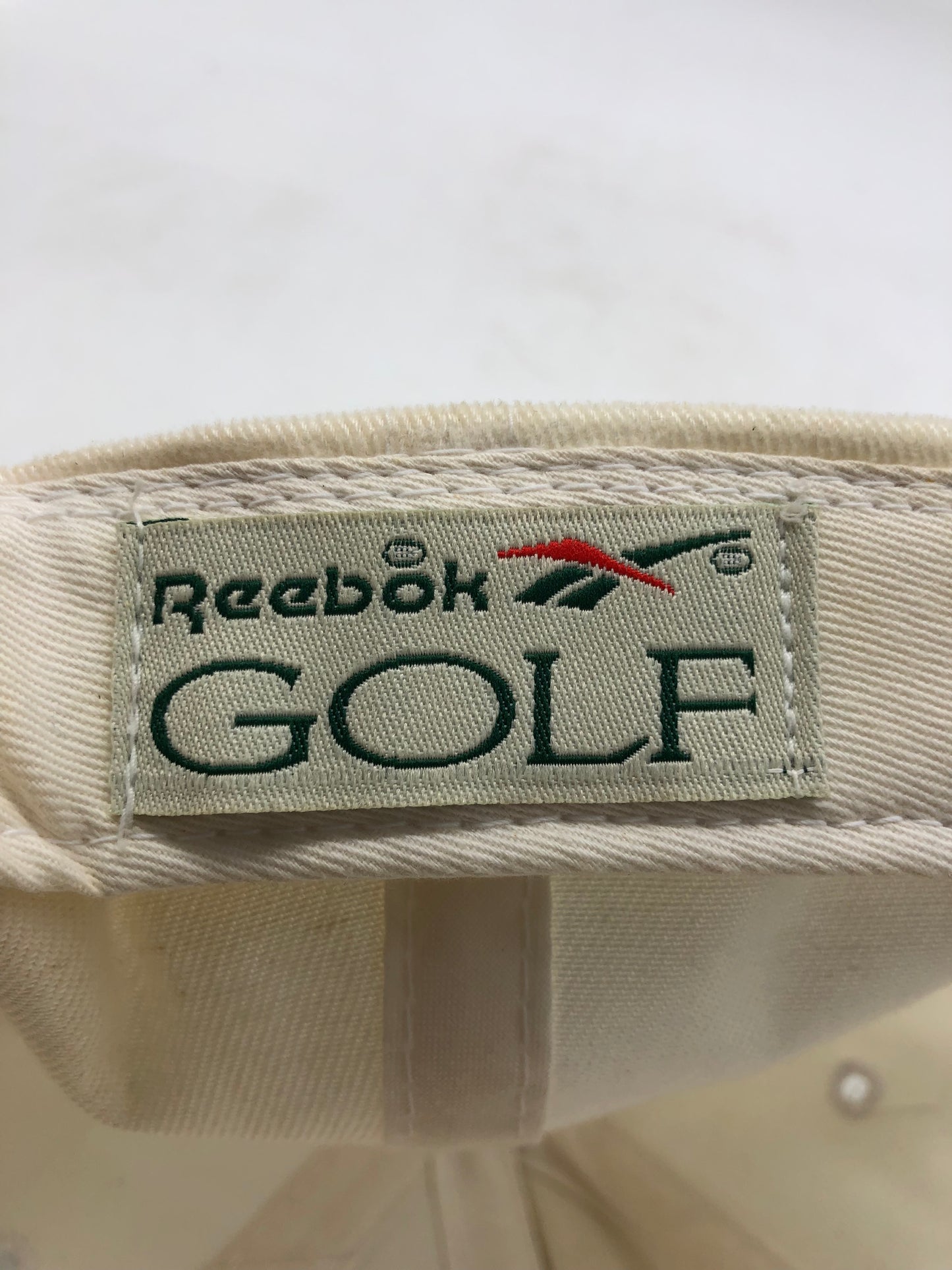 VTG Reebok Golf Cream Hat