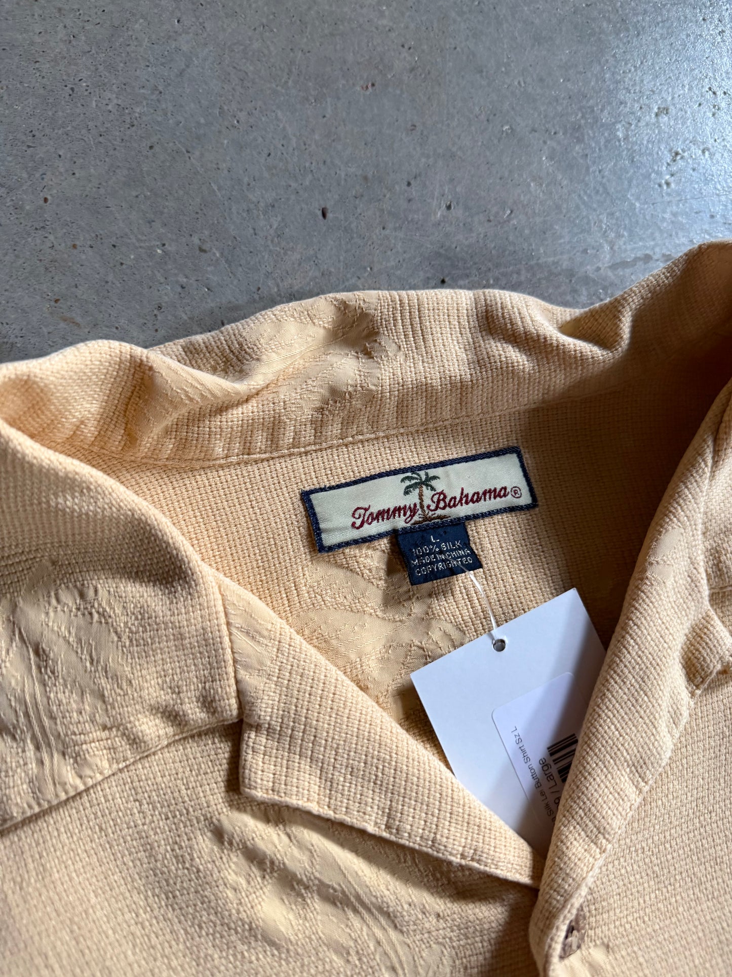 Tommy Bahama Silk Lei Button Shirt Sz L