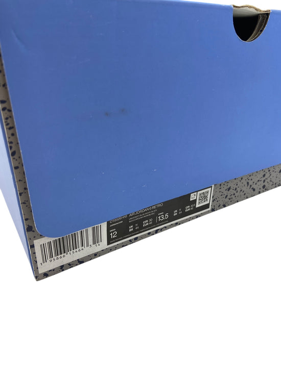 Preowned Jordan 6 Retro UNC White Sz 12M/13.5W