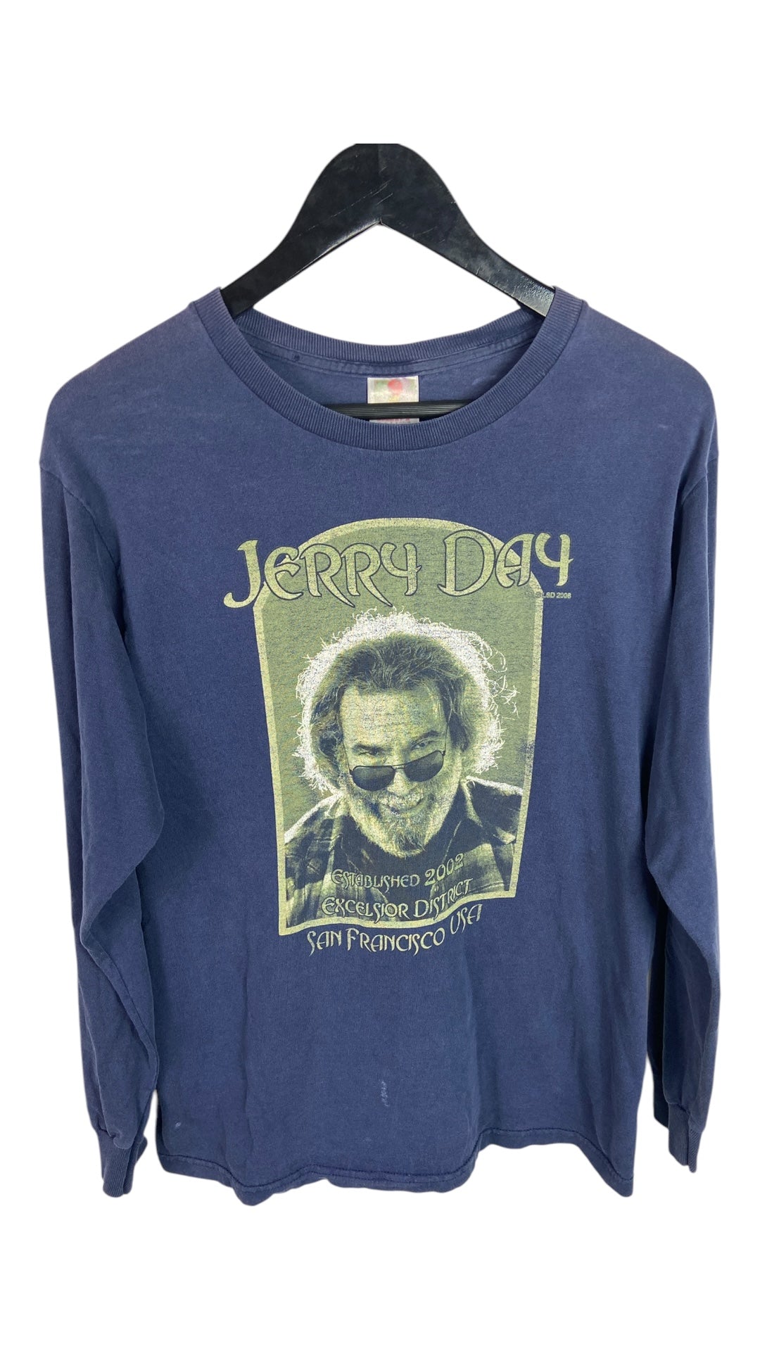 VTG 2008 Jerry Garcia Jerry Day L/S Tee Sz Med