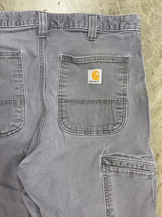 Y2K Carhartt Grey Carpenter Pants Sz 34x30