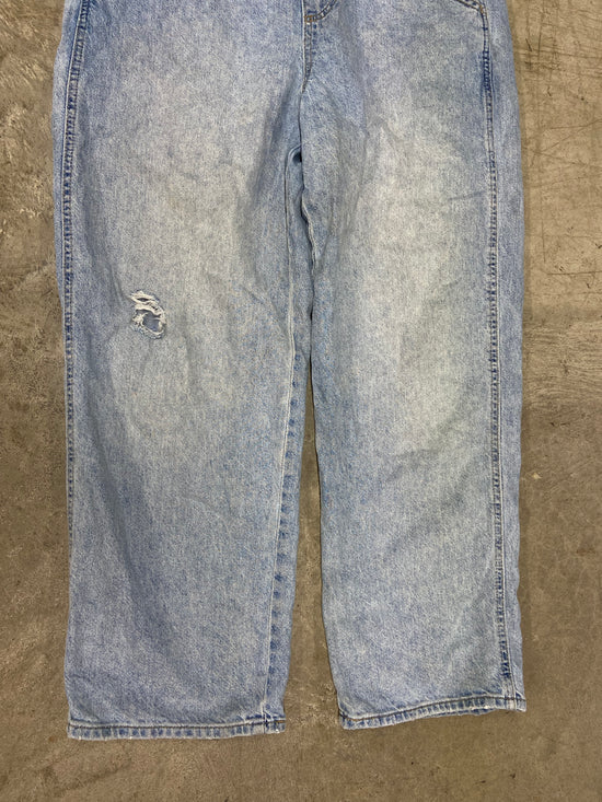 Y2K Levi's Light Wash Overalls Sz 34