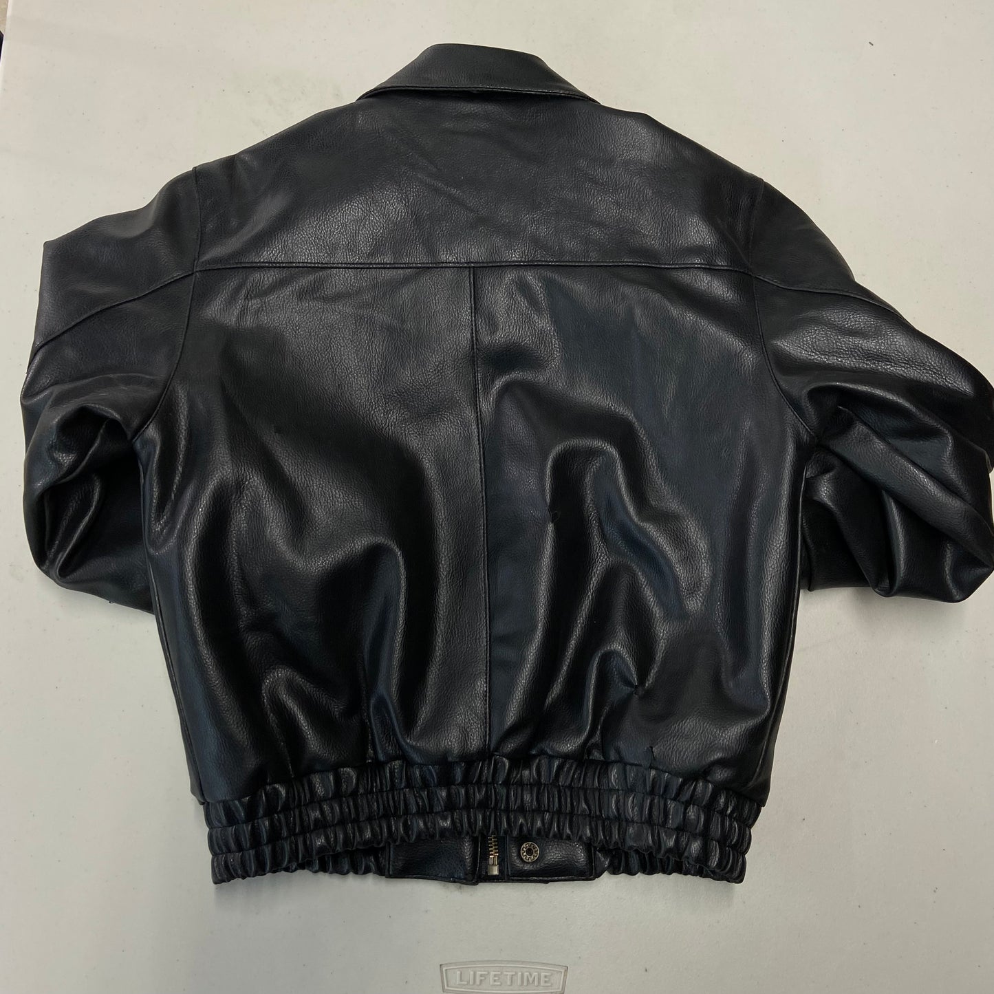 Kids KC Collection Leather Jacket Sz Yth L