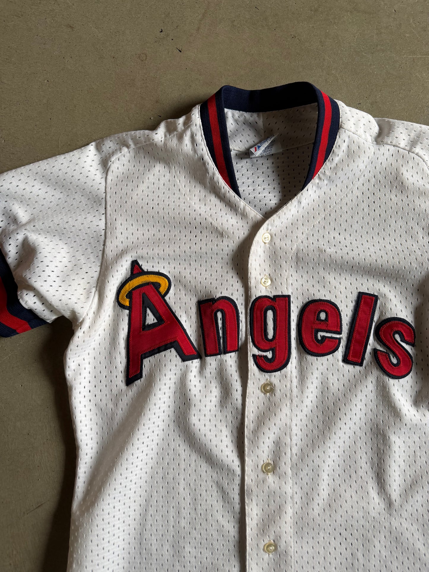 Los Angeles Angels Baseball Jersey Sz Women's L
