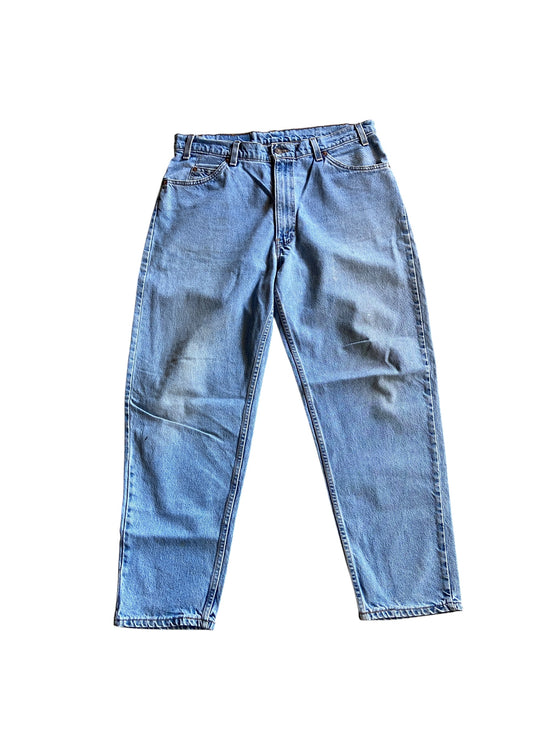 VTG Levis 560 Orange Tab Denim Jeans Sz 38x30