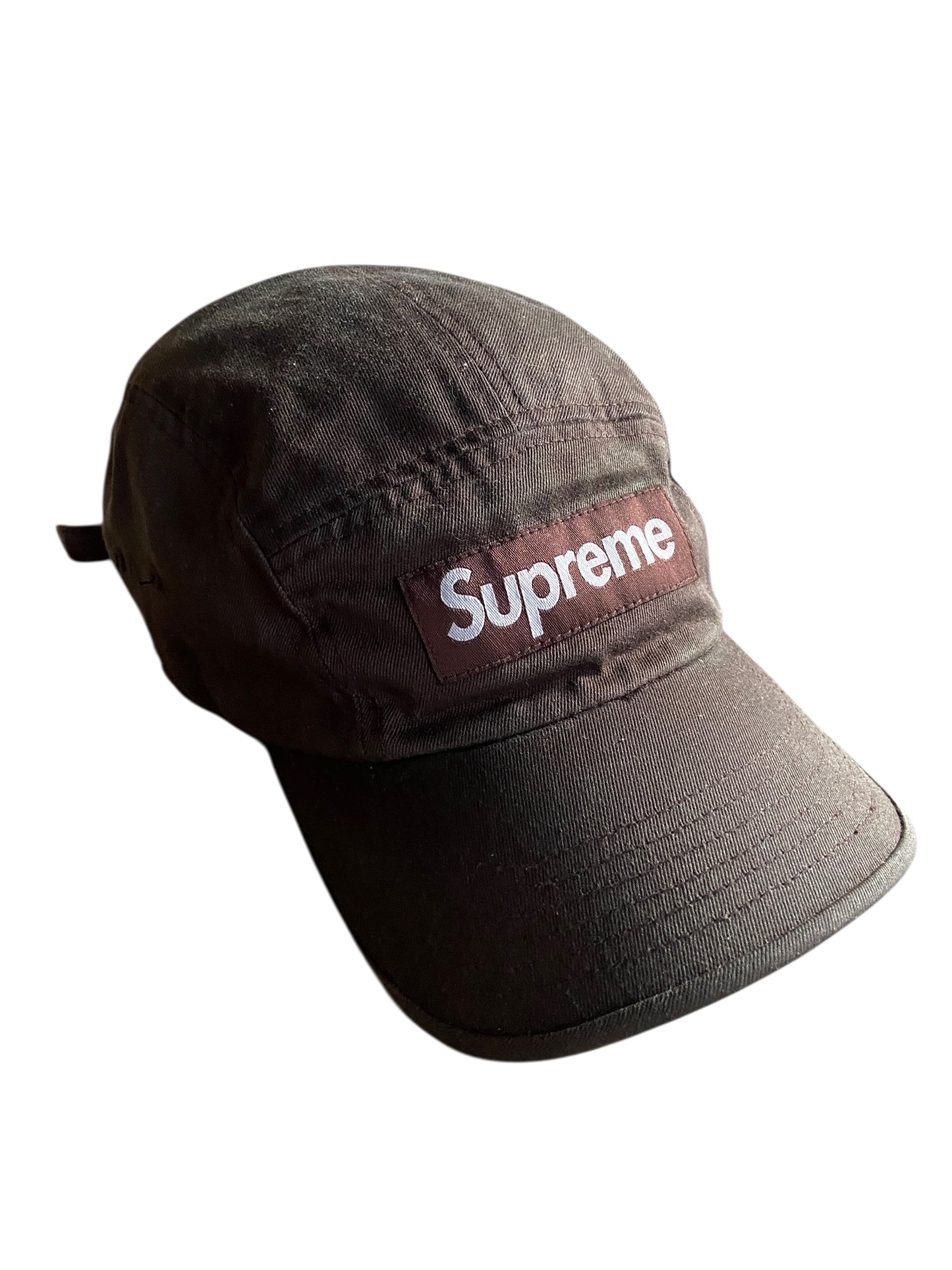 Supreme Faded Brown 5 Panel Hat
