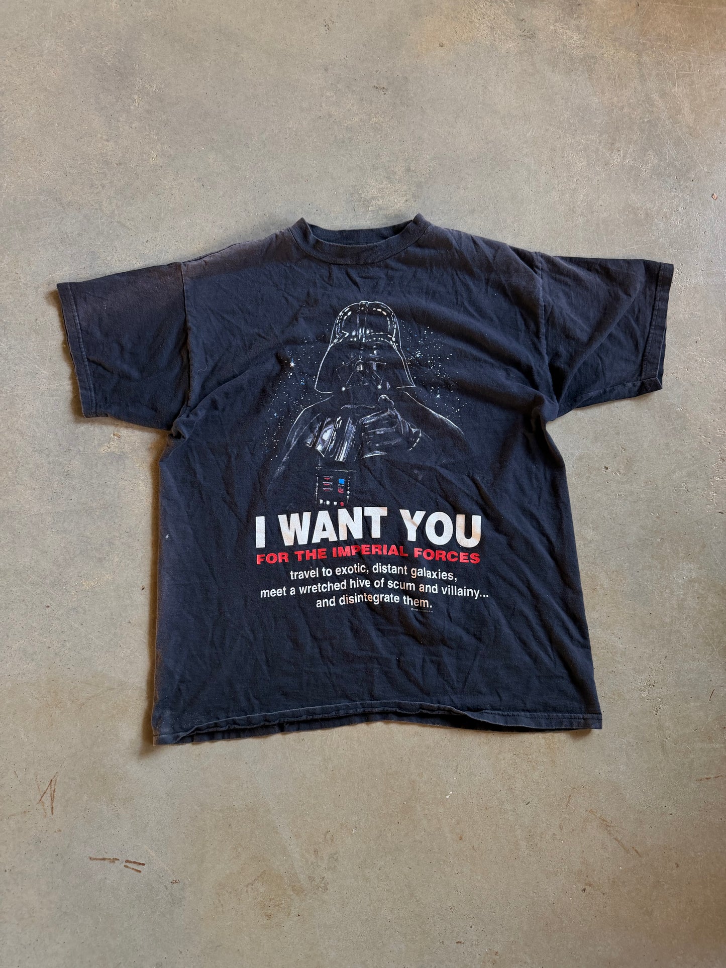 VTG Star Wars I Want You Tee Sz XL