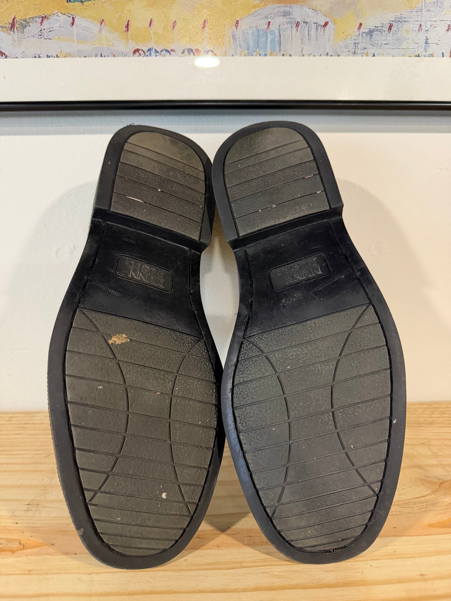 Nunn Bush Black Loafers Sz 7M/8.5W