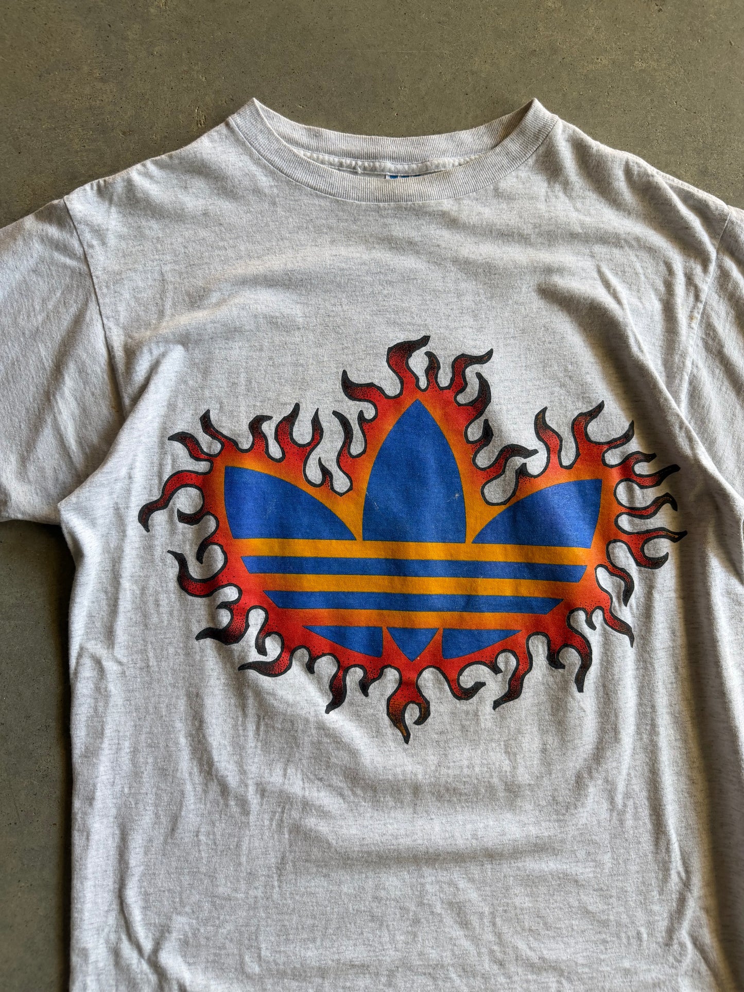 VTG Adidas Tennis Too Hard To Handle Tee Sz M/L