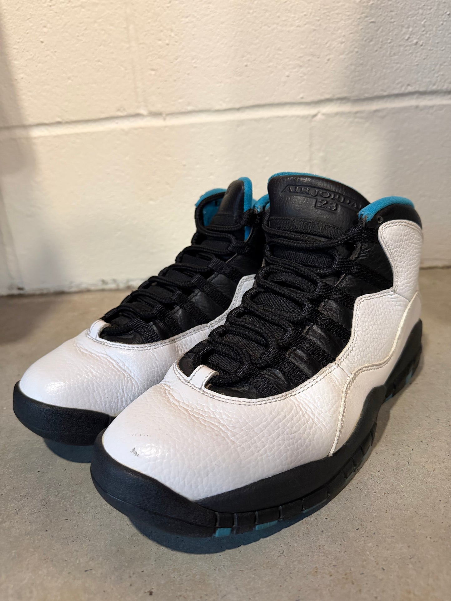 Air Jordan 10 Retro 'Powder Blue' 2014 Sz 9.5M/11W