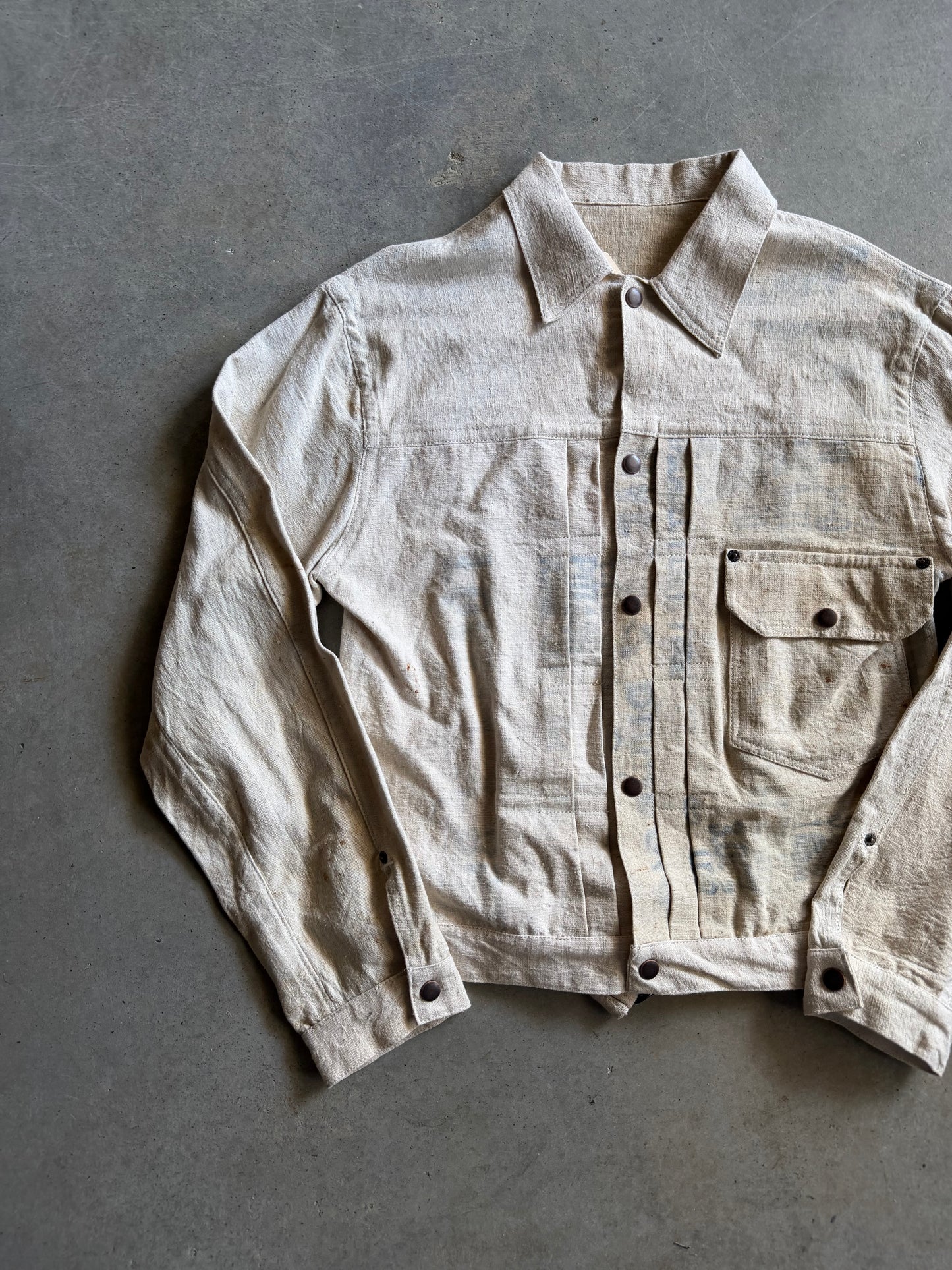 Reworked david turner Type 1 Trucker Jacket Sz M/L