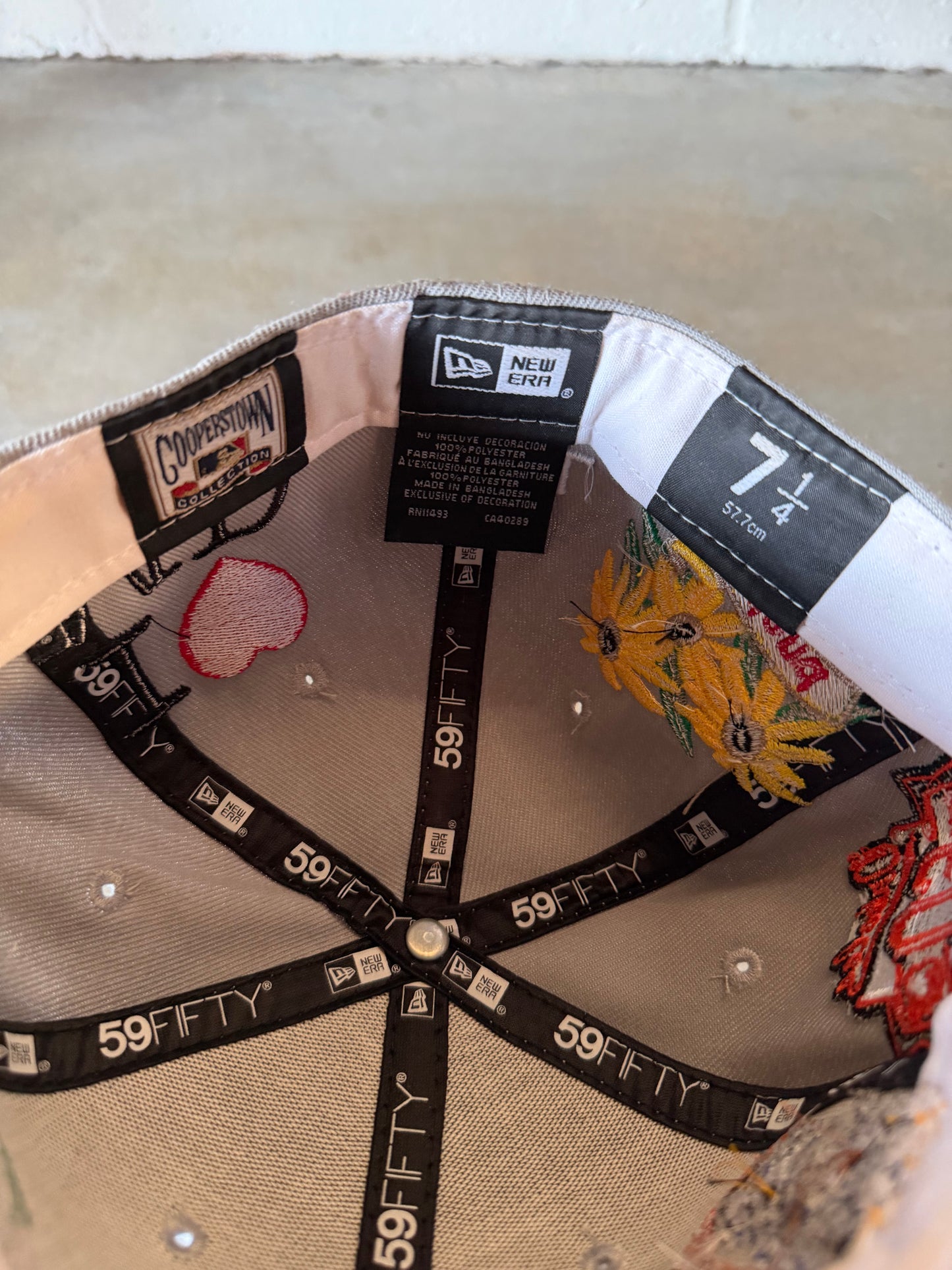 Lord Fubu Baltimore Orioles 5950s EWDIL Fitted Hat Sz 7 1/4