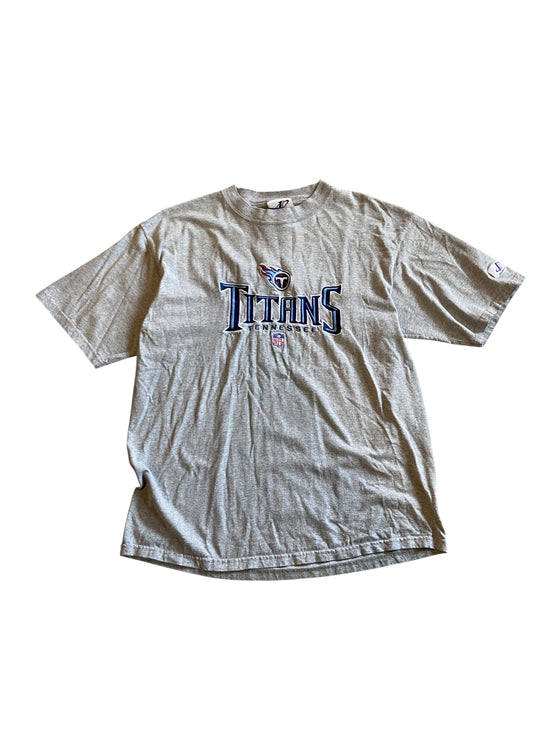 VTG Tennessee Titans Embroidered Tee Sz XL