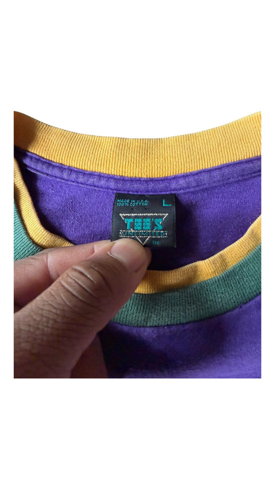 VTG Mardi Gras Gator Tee Sz XL