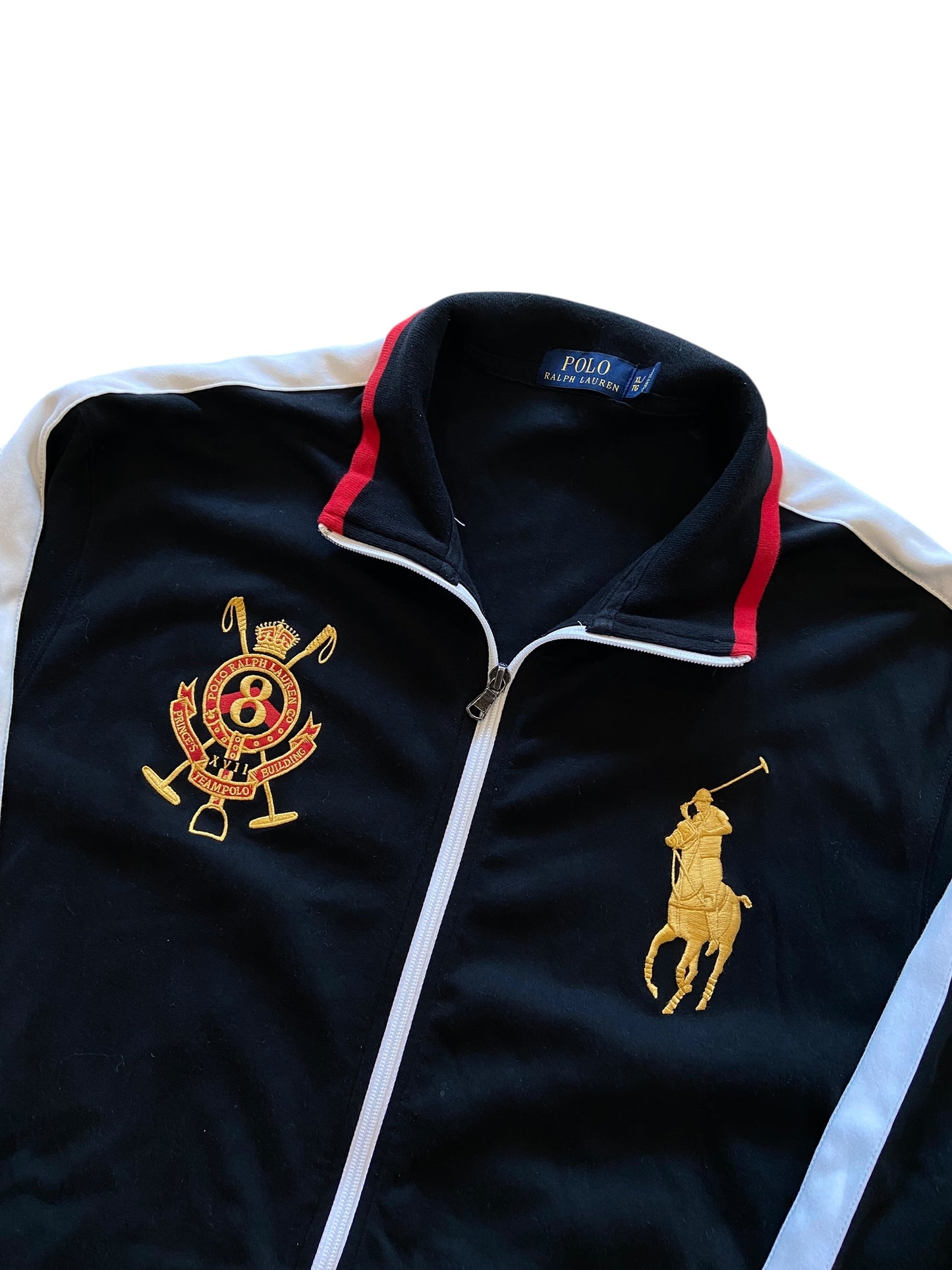 Polo Ralph Lauren Princes Challenge Track Jacket Sz XL