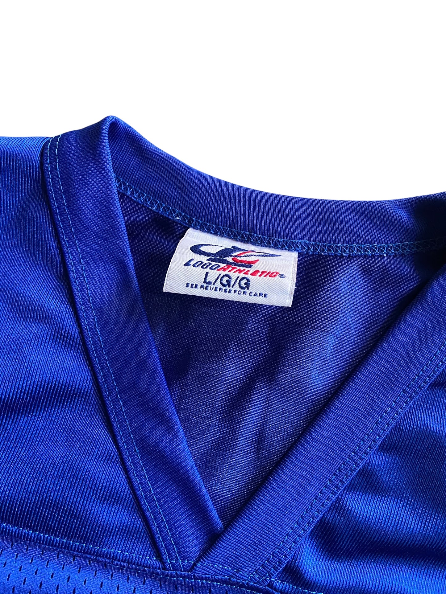 VTG Logo Athletic Indianapolis Colts Marshall Faulk Jersey Sz L
