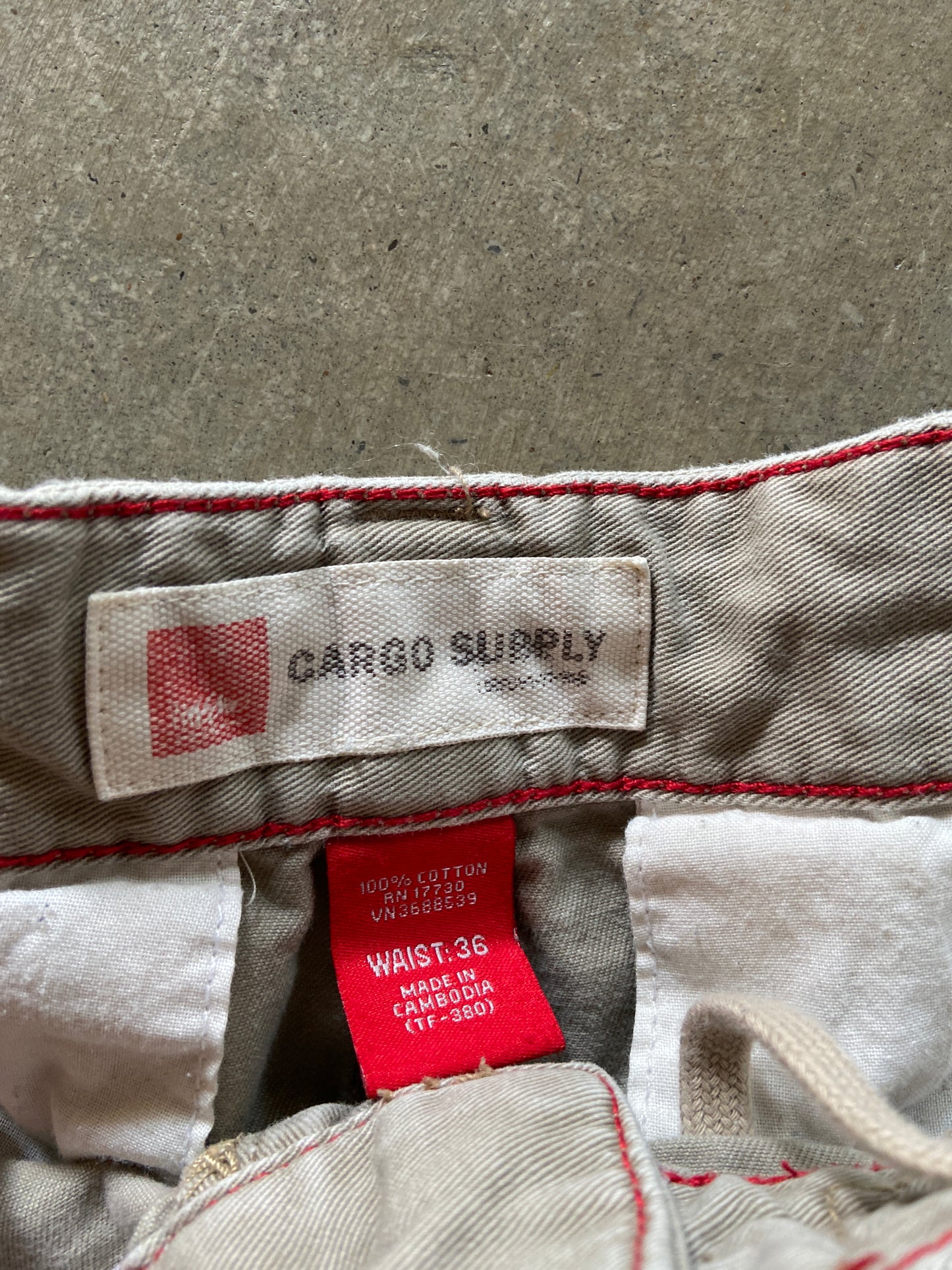 Mossimo Cargo Shorts Sz 36