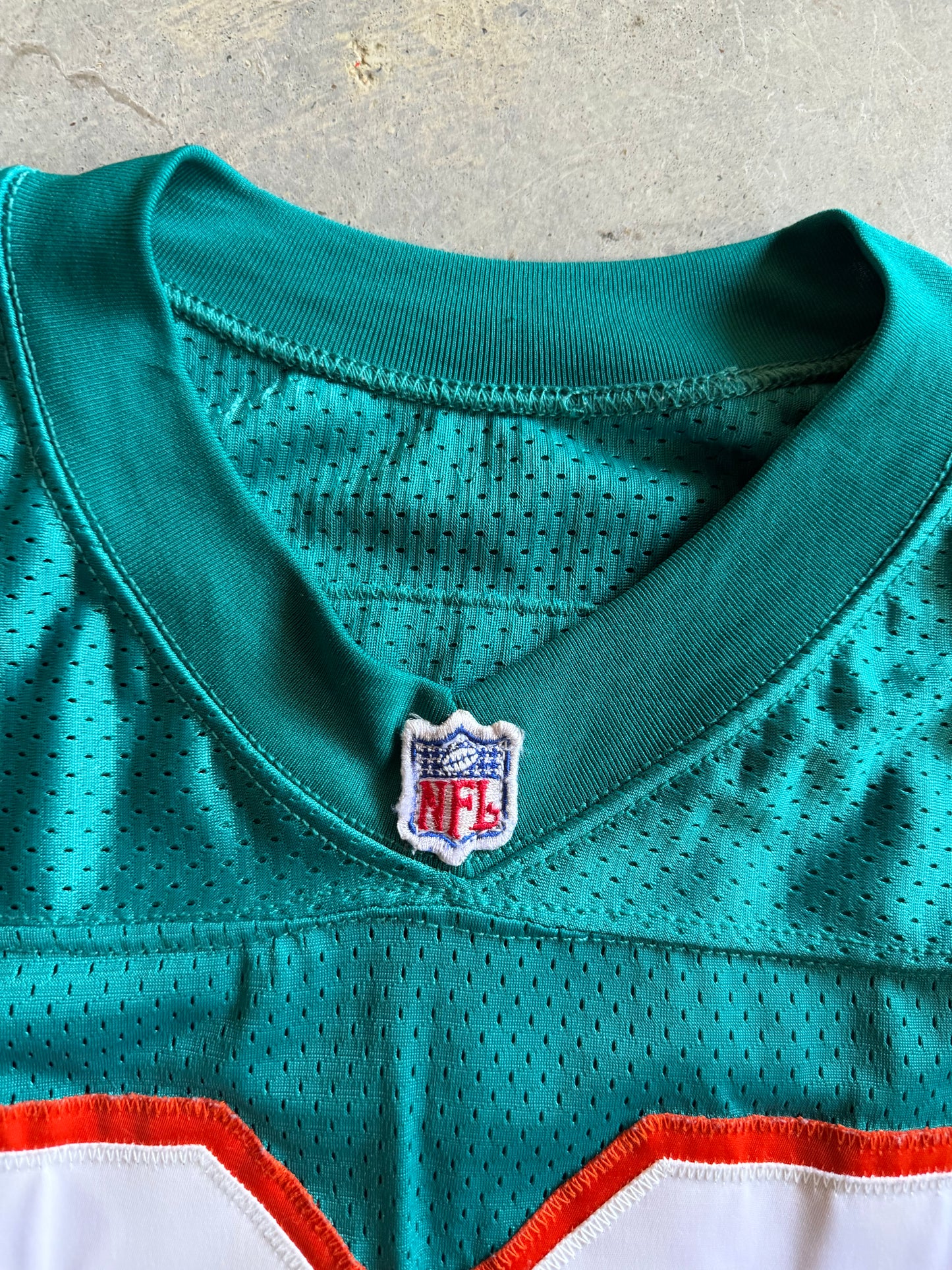 VTG Miami Dolphins Bernie Parmalee Wilson Proline Authentic Jersey Sz 46