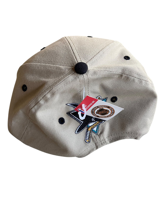 VTG San Jose Sharks S Logo Twins Hat