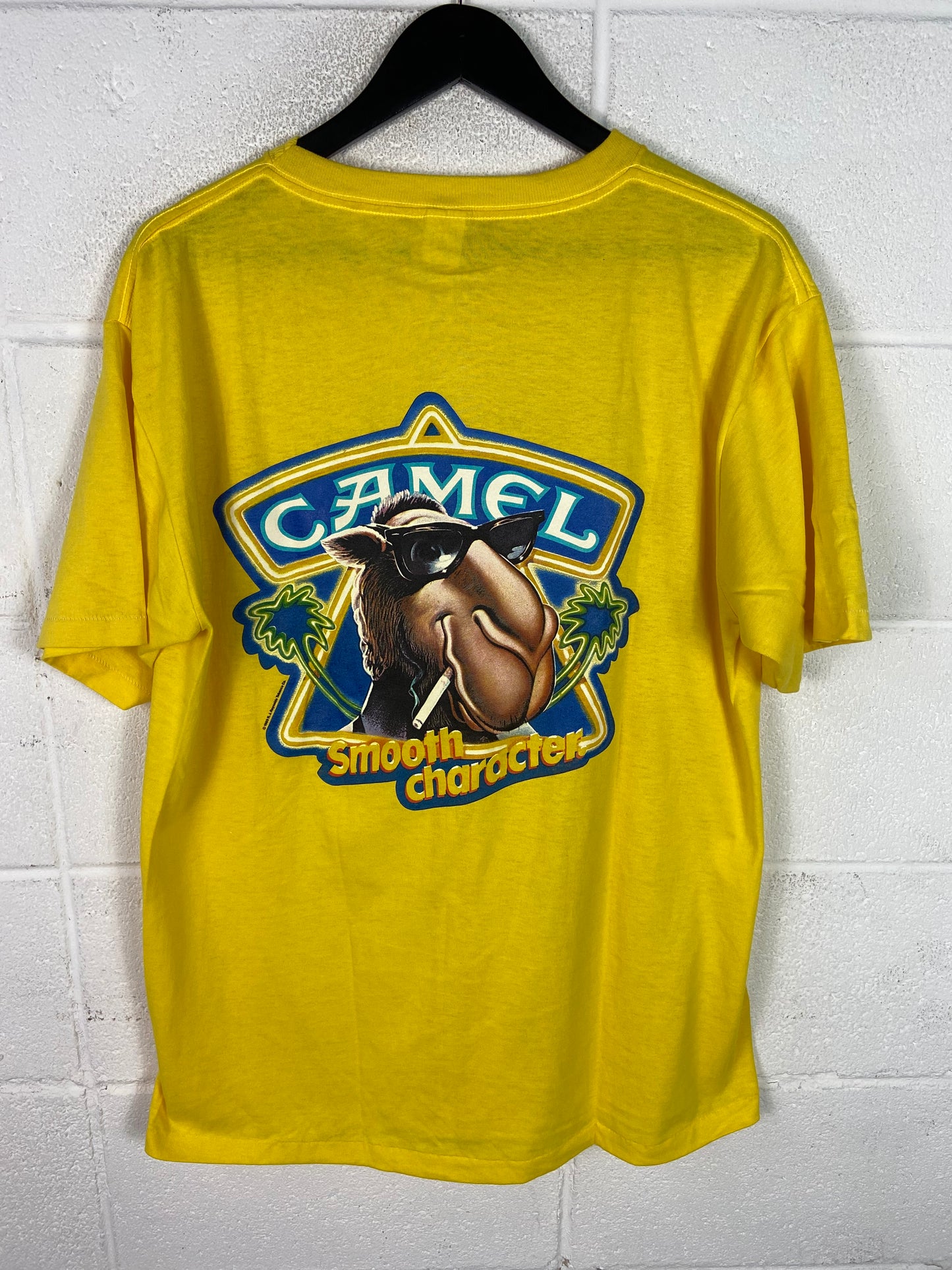 VTG Camel Smooth Characters Graphic Tee Sz L