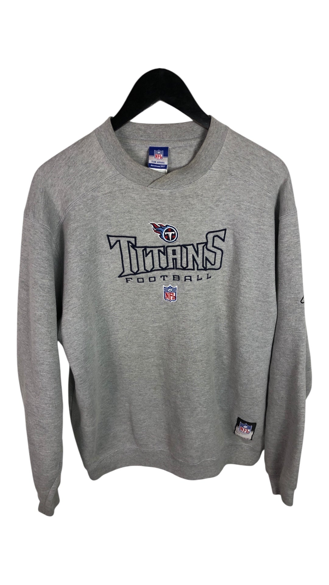 VTG Tennessee Titans Embroidered Sweater Sz Med