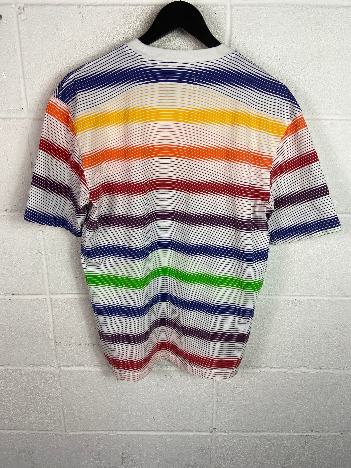 Palace Multicolor Striped Tee Sz M