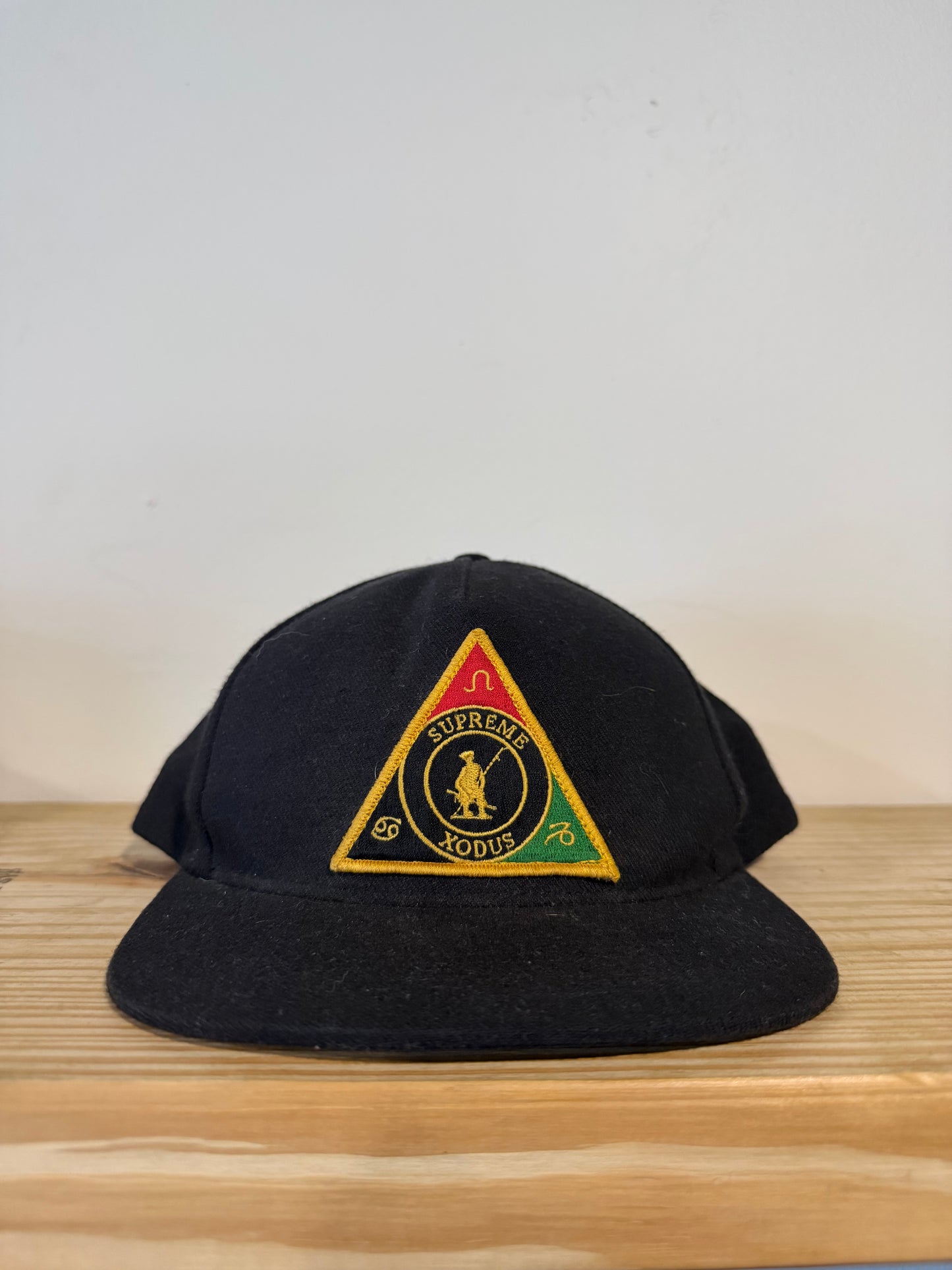 Supreme Starter Xodus Black 5 Panel Hat